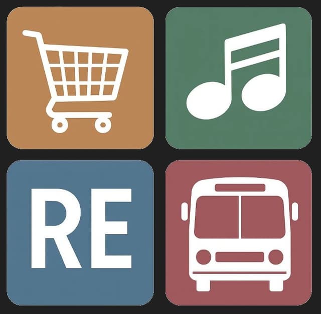 Cartoon Rebus Logo